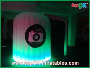 Nadmuchiwane studio fotograficzne Indoor Inflatable Photobooth Shell Tent Ceremonia ślubna z logo aparatu