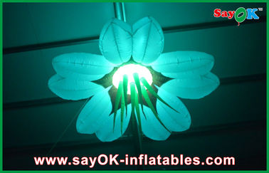 Party Inflatable Lighting Decoration Orange / Green Dostosowane