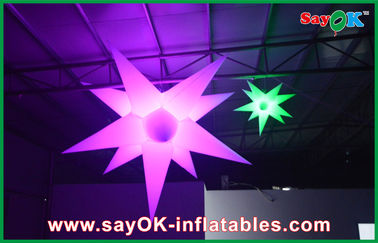 Dekoracja imprezowa Nadmuchiwana gwiazda reklamowa Star Star z oświetleniem LED