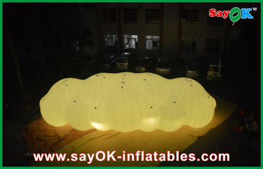 Big LED Decoration Nadmuchiwany balon z chmurką Helu 0.18mm Materiał PVC na reklamę