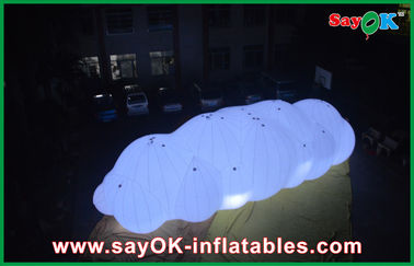 0,18 mm PVC nadmuchiwany balon z chmurką helu w powietrzu ze światłem LED