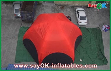 Namiot pneumatyczny Go Outdoor 3 M Czerwony sześciokąt Duży odkryty nadmuchiwany namiot PCV do powołania