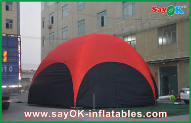 Namiot pneumatyczny Go Outdoor 3 M Czerwony sześciokąt Duży odkryty nadmuchiwany namiot PCV do powołania