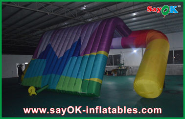 Reklama zewnętrzna Air Inflatable Tent Printed Logo High Tear Strength