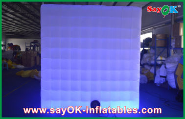Photo Booth Tło Oświetlenie LED Bezpieczne nadmuchiwane Photo Booth Ogromny plac do promocji