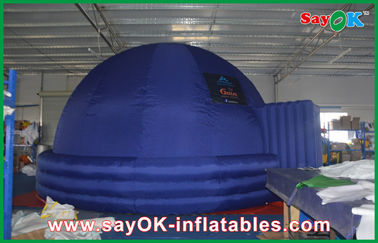 Indoor Digital 7m Inflatable Planetarium Blue Dmuchany namiot edukacyjny z kopułą