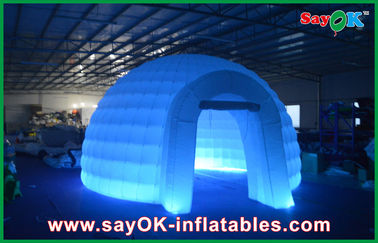 Nadmuchiwany namiot reklamowy Igloo Nadmuchiwany namiot powietrzny, nadmuchiwany namiot ogrodowy z oświetleniem LED