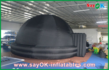 Education Mobile Planetarium Inflatable Black Air Dome Średnica 5m