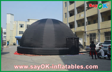 10m Giant School Inflatable Planetarium Przenośny projektor Czarny Hangout