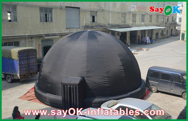 Mobilny 360 ° Fulldome Cinema Projection Doem Inflatable Planetarium Namiot do namiotu z nadajnikiem