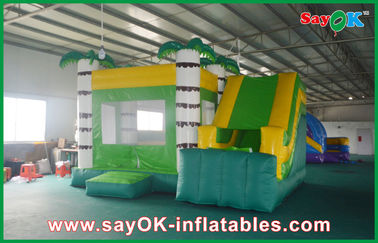 Hurtowy komercyjny dom dla dzieci Bounce ze zjeżdżalnią Inflables Water Combo Bouncy Jump Castle
