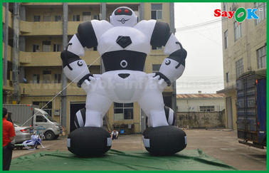 Oxford Cloth Custom Inflatable Products Nadmuchiwany robot do reklamy zewnętrznej