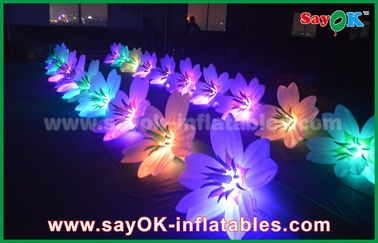 Dostosuj dekorację oświetleniową Nadmuchiwany łańcuch kwiatowy Zastosowano wesele