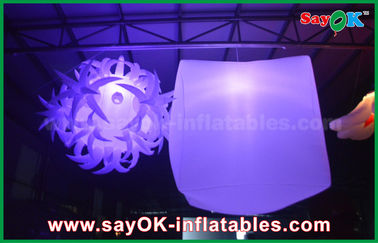 Giant Flower Wedding Nadmuchiwane oświetlenie dekoracji Light Ball Nadmuchiwany balon