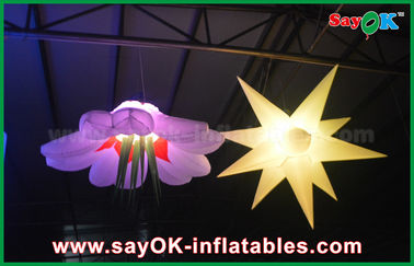 Giant Flower Wedding Nadmuchiwane oświetlenie dekoracji Light Ball Nadmuchiwany balon