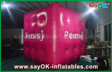 Zewnętrzna kostka do nadmuchiwania z balonem Helium z materiałem PVC
