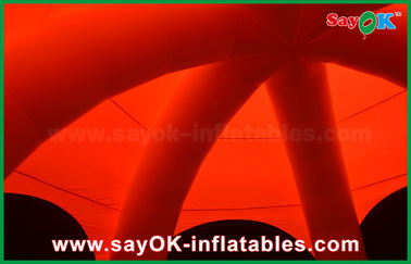 Powietrzny nadmuchiwany namiot PVC DIA 10m Promocyjny nadmuchiwany namiot kopułowy do reklamy