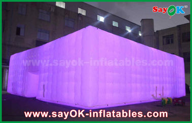 Promocyjny namiot kempingowy z oświetleniem LED na imprezę imprezową