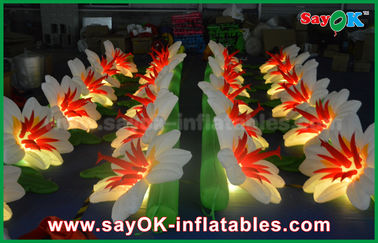 Trwały nadmuchiwany łańcuch LED Light Flower do dekoracji weselnych scen