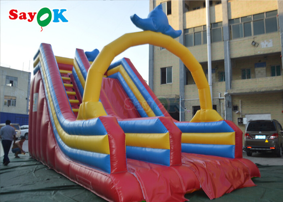 Dry Slide Inflatable Wodoszczelne Komercyjne Slide Inflatable Gry Slide dla dzieci