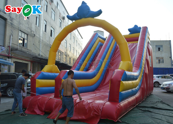 Dry Slide Inflatable Wodoszczelne Komercyjne Slide Inflatable Gry Slide dla dzieci
