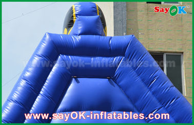Blow Up Slip N Slide / Adult Games Jumbo Inflatable Bouncer Dry Slide z cyfrowym drukiem