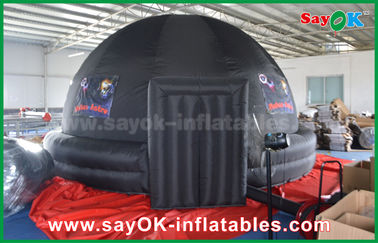 Dostosowany przenośny nadmuchiwany mobilny planetarny namiot kopuły bezpieczeństwa z nadrukiem