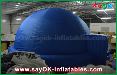 Indoor Custom Kids Inflatable Planetarium Small Dome Shaped Projector Cloth