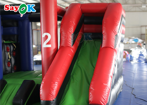 Dry Slide Inflatable Commercial Rental Inflatable Bouncer Slide Duża dwuoskowa zjeżdżalnia dla dzieci