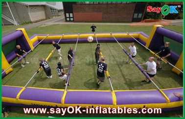 Nadmuchiwana piłka nożna Toss Game Duże nadmuchiwane gry sportowe Piłka nożna Piłka nożna Goal Brama Zgłoszona do reklamy
