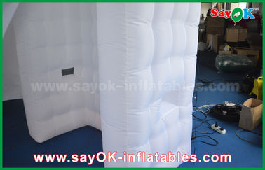 Nadmuchiwane studio fotograficzne White Arc - Shaped Portable Inflatable Photo Booth Shell 4 X 2,4 X 2,4 m ROHS