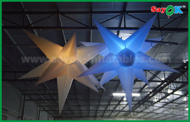 Dekoracja świąteczna Wisząca Nadmuchiwana gwiazda LED do dekoracji sufitu