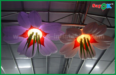 Scena ślubna Nadmuchiwane oświetlenie dekoracji Led ślub nadmuchiwany kwiat