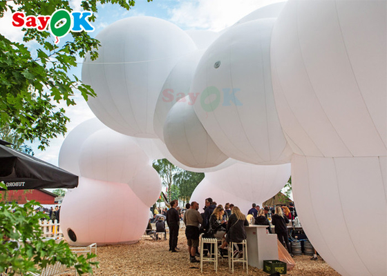 Event PVC Niestandardowe balony w kształcie chmury z dwustronnym drukiem cyfrowym