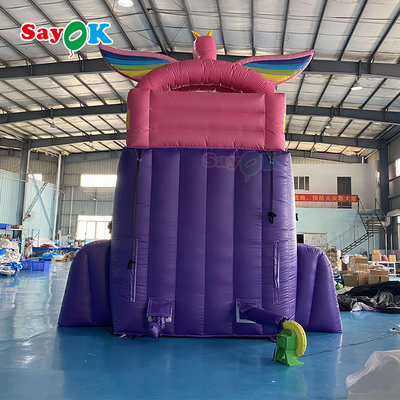 Gigantyczny podmuchany zjeżdżalnik komercyjny park wodny skakacz podmuchany zjeżdżalnik dom do imprezy dla dzieci