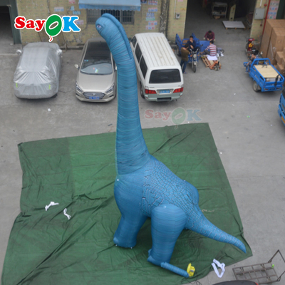 7m Wysoki Wynurzalny Postacie z kreskówek Dinosaur Reklama Wynurzalny Model Do Dekoracji