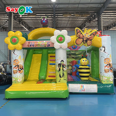 Insect Paradise Inflatable Bounce Slide Combo Jumping Castle do parku rozrywki