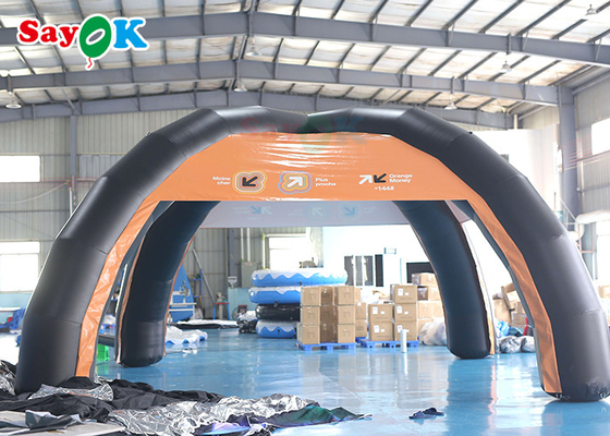 Rodzinny namiot powietrzny Custom PVC 7x4m Płynny namiot powietrzny