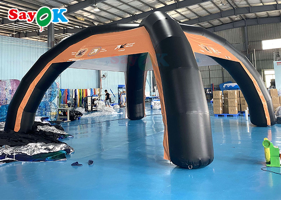 Rodzinny namiot powietrzny Custom PVC 7x4m Płynny namiot powietrzny