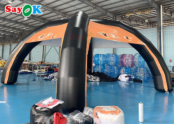 Rodzinny namiot powietrzny Custom PVC 7x4m Płynny namiot powietrzny