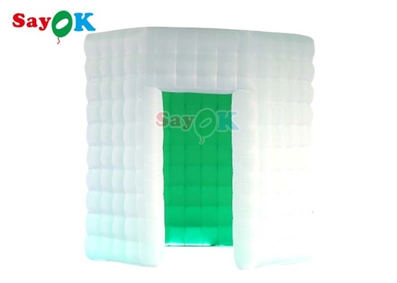 Magazyn Oval Photo Booth Inflatble Led Namiot Z Dmuchawą Powietrza