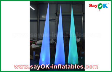 2,5 m Nylonowy nadmuchiwany stożek LED z oświetleniem LED CE / UL