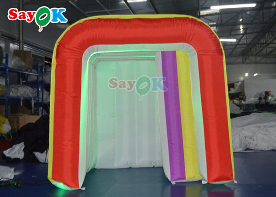 Nadmuchiwane oświetlenie Led 360 Photo Booth Enclosure Tło do reklamy