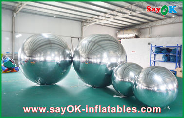 Duża piłka pływająca piłka lustrzana PVC dostosowany rozmiar do dekoracji wydarzeń