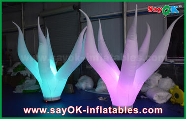 1.5m High Nylon Cloth Inflatable Lighting Koralowa roślina wodna do dekoracji sceny