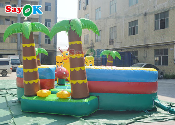 Gigantyczny nadmuchiwany dmuchany zamek komercyjny nadmuchiwany plac zabaw dla dzieci, który nie pęka