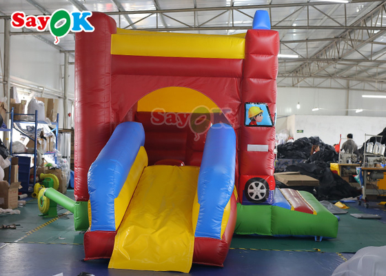 Outdoor Adult Bouncer Slide Bouncy Jumping Castle Komercyjny nadmuchiwany tor przeszkód