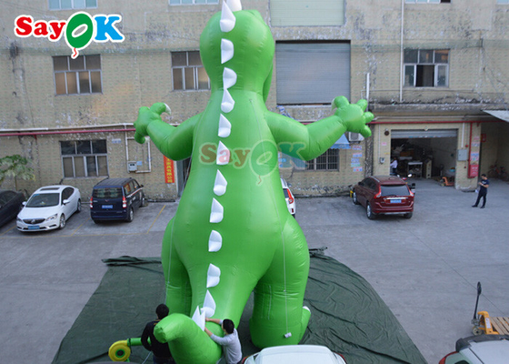 Duże znaki podmuchowe pełne drukowanie Wydmuchowy Tyrannosaurus Rex Model Wydmuchowy Dinosaur Model