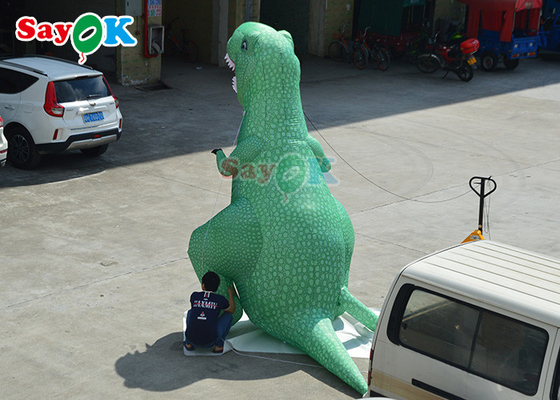 Niestandardowe postacie z kreskówek Wydmuchane postacie z kreskówek Poruszające się kostiumy Wydmuchane maskotki Dinosaur