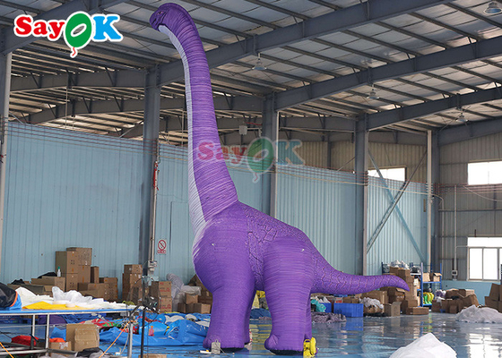 Balony z postaciami na powietrze z tkaniny z Oxfordu Model dinozaura na powietrze Balon dinozaurowy do reklamy